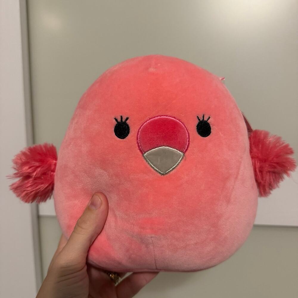 Squishmallow Cookie the Flamingo 8 Inch Plush